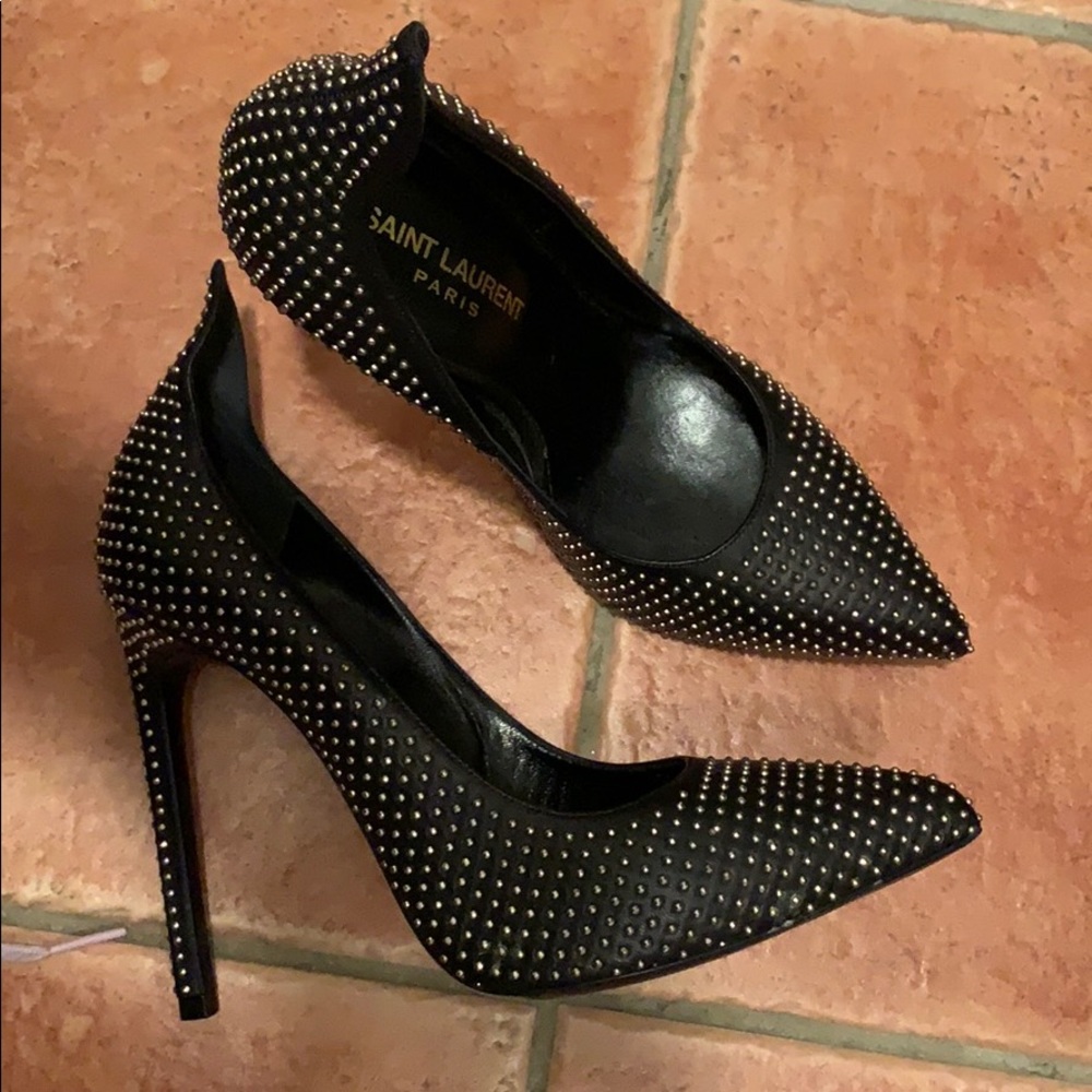 Saint Laurent stud heels